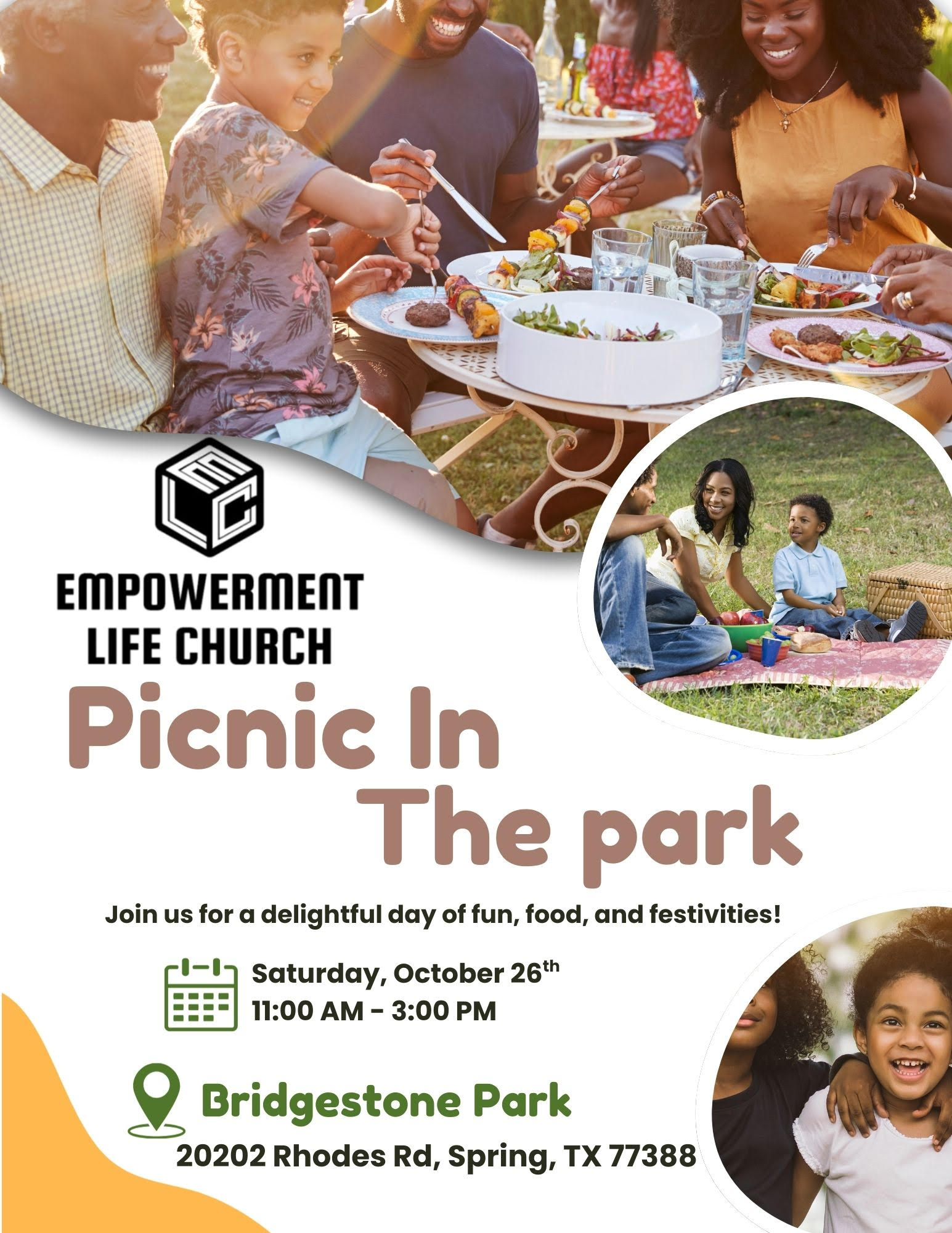 Picnic in the park Empowerment Life Church